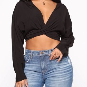 Weekend brunch top from fashion nova